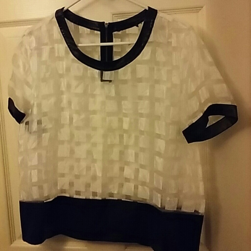 Silk top see through